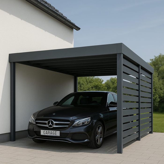 CARPORT wiata garażowa altana 2,5x5 3x5 3x6 5x6 5x7 stalowa panelowa