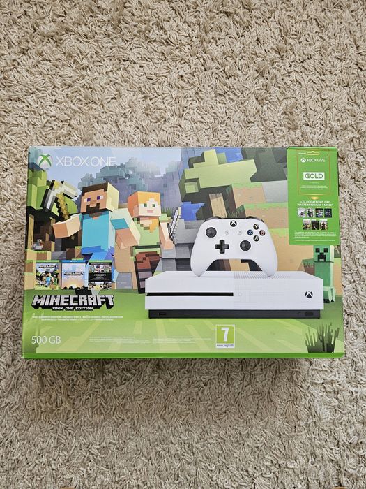 Pudełko do Xbox One S Minecraft