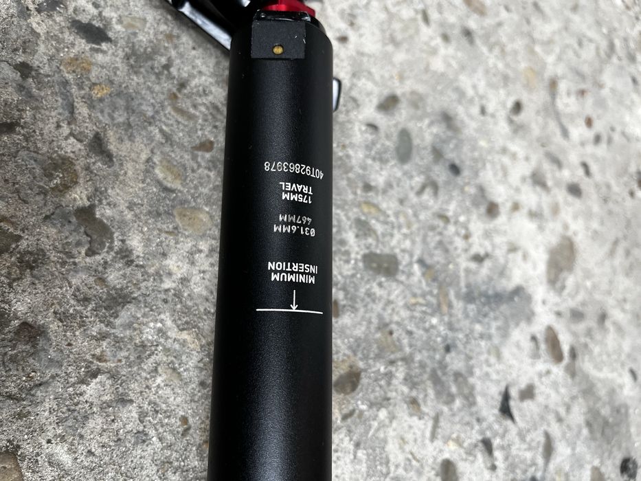 Rockshox reverb stealth 175 mm 31.6 підсиділ гідравлічний asx one up
