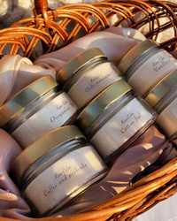 Кокос Соевая свеча деревянный фитиль в банке эфирные масла