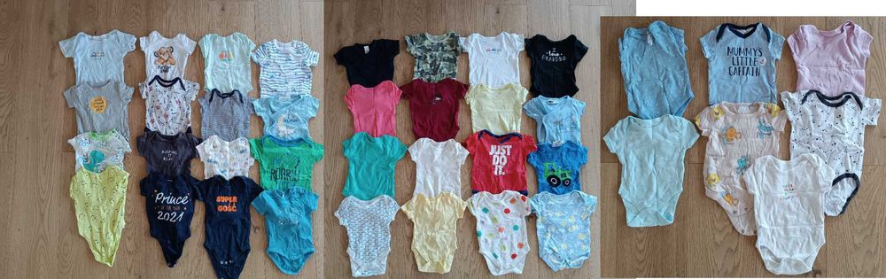 Ubranka dla chłopca 52,56,62, wyprawka  i GRATISY