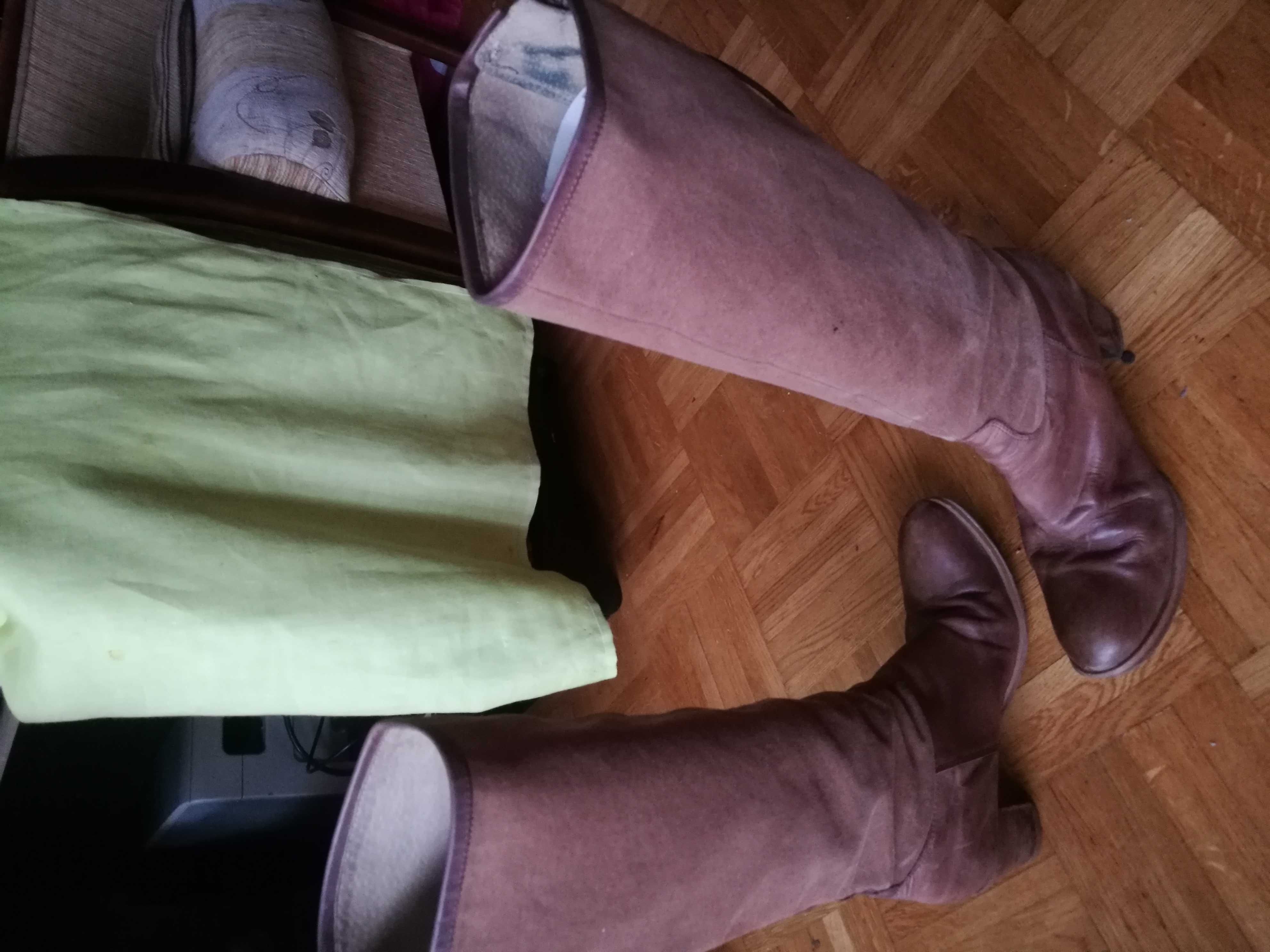 Kozaki w typie ,,kowbojki,,