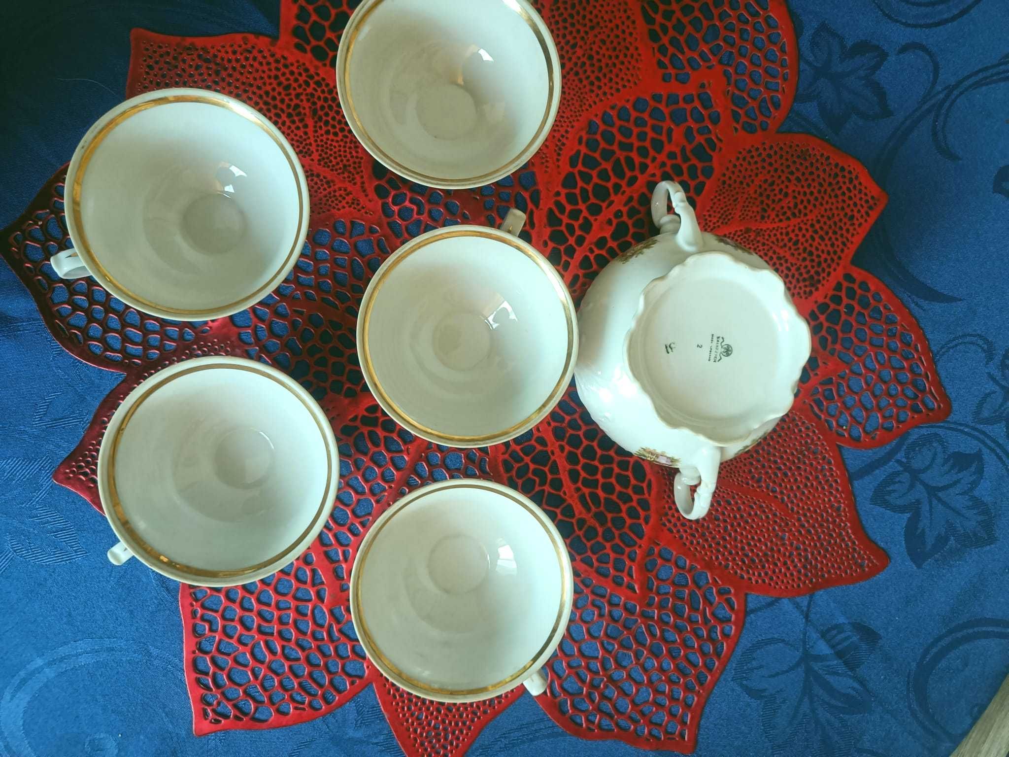 Porcelana Krzysztof Wałbrzych serwis do herbaty