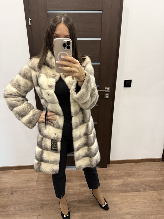 Futro naturalne z norek, nowe M grzbiety