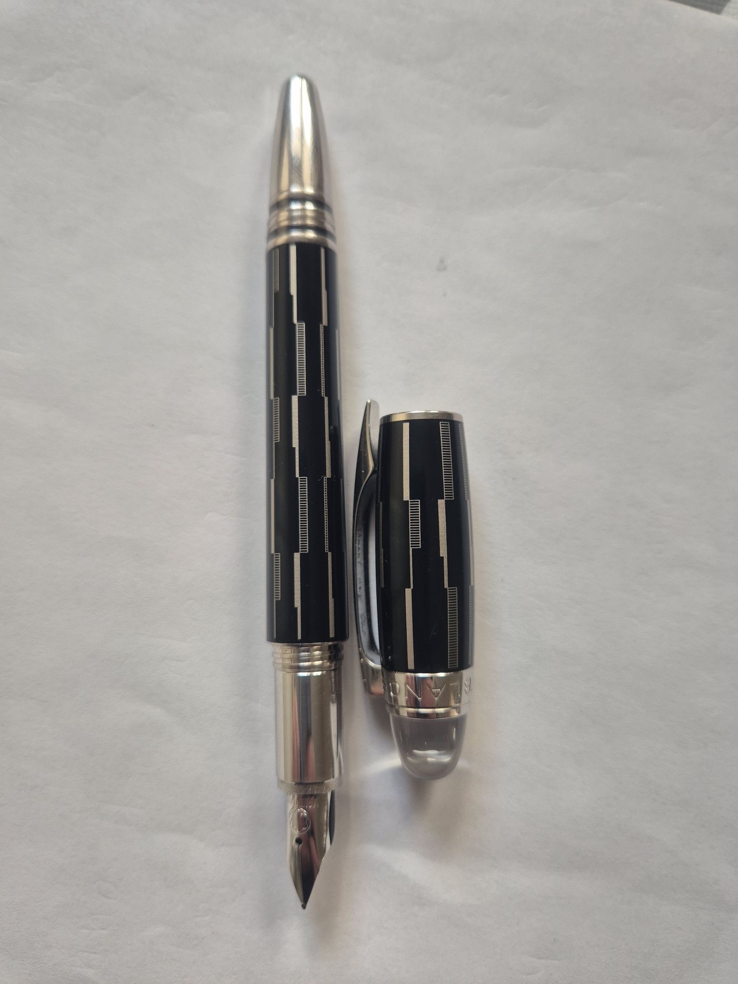 Pióro Wieczne Montblanc Starwalker Black Mystery Line Founta