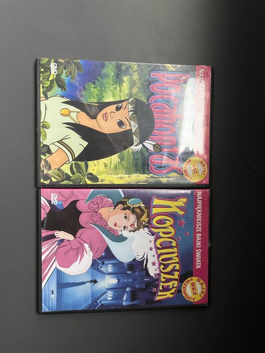 Kopciuszek i Pocahontas DVD