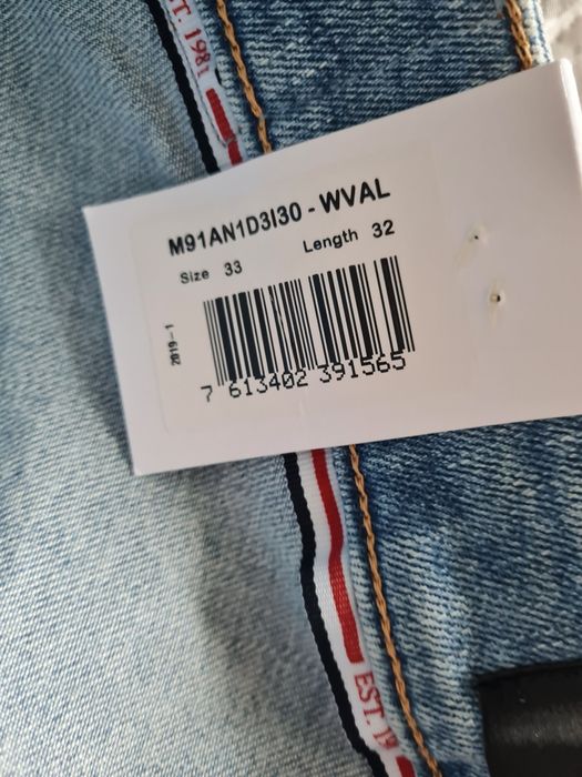 Jeansy GUESS model Miami - super skinny. W33/L32- Nowe!!