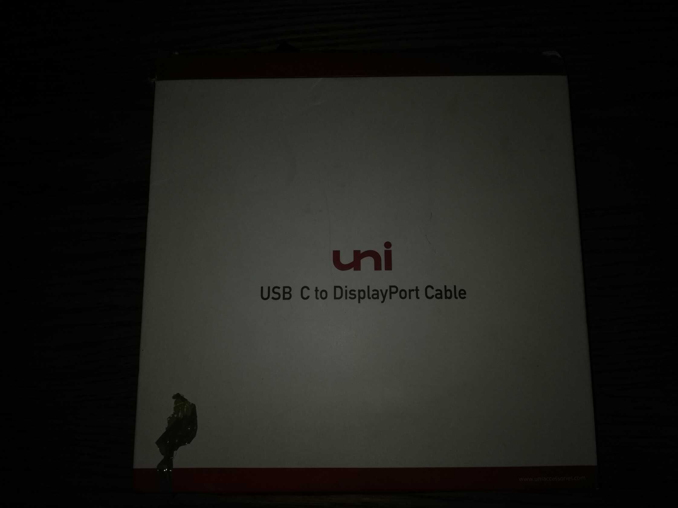 Kabel UNI DisplayPort - USB typ C LPN HE 4K 3M Długości