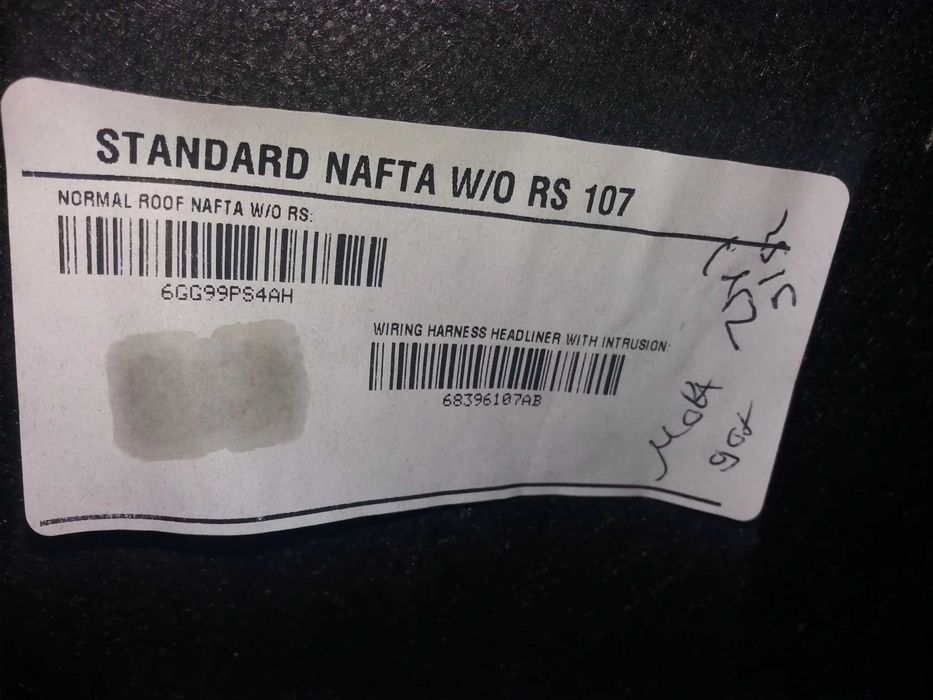 Обшивка стелі Jeep Compass 2017-2021