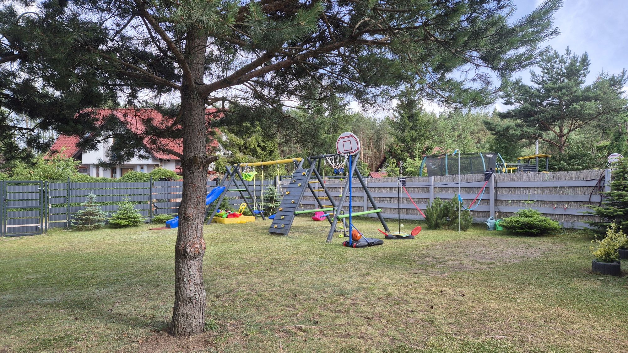 Domek na Kaszubach z balią