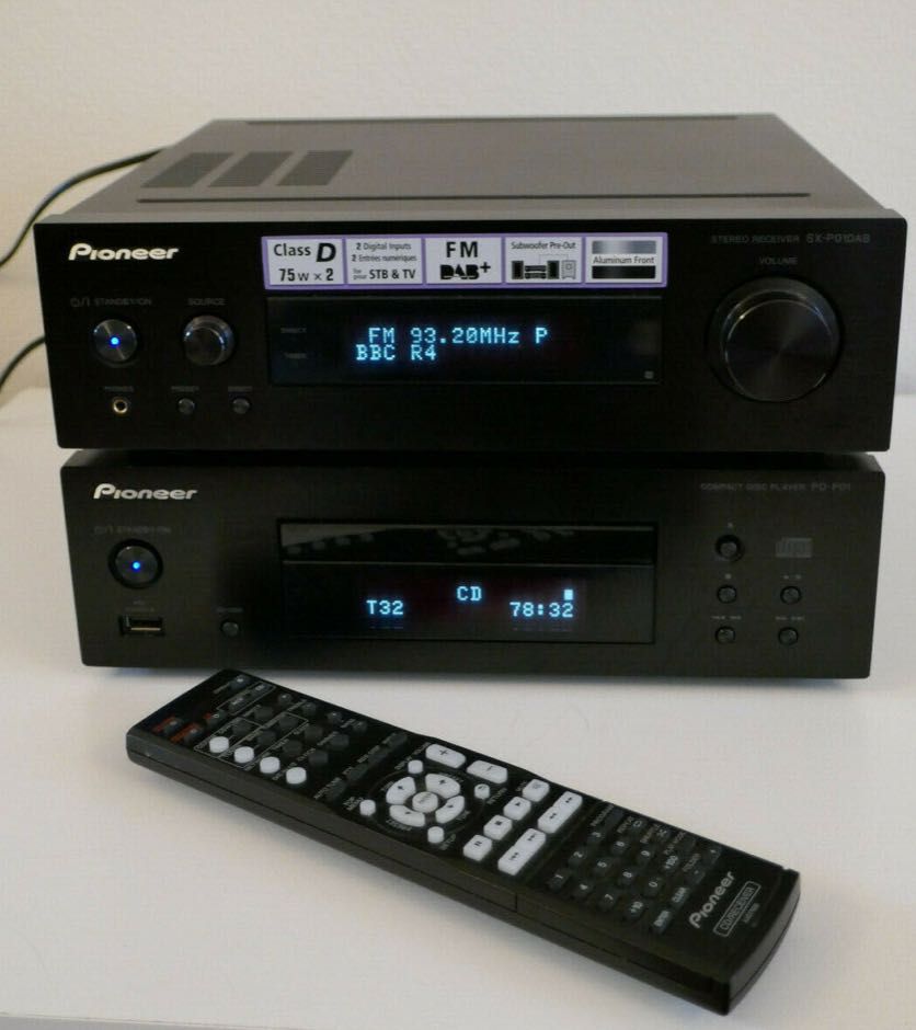 Pioneer XC P02 + CD міді система + медіаплеєр-стрімер Pioneer N-P01-K