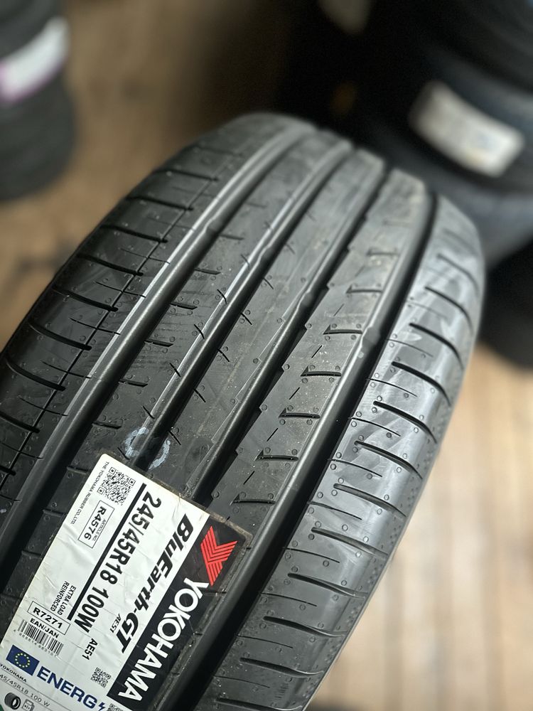 NOWE opony letnie 245/45R18 Yokohama BluEarth-GT AE51 WYSYŁKA MONTAŻ
