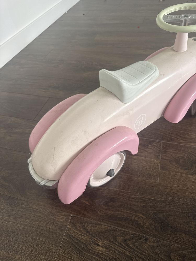 Samochód jeździk Baghera rozowy pink dla dziewczynki