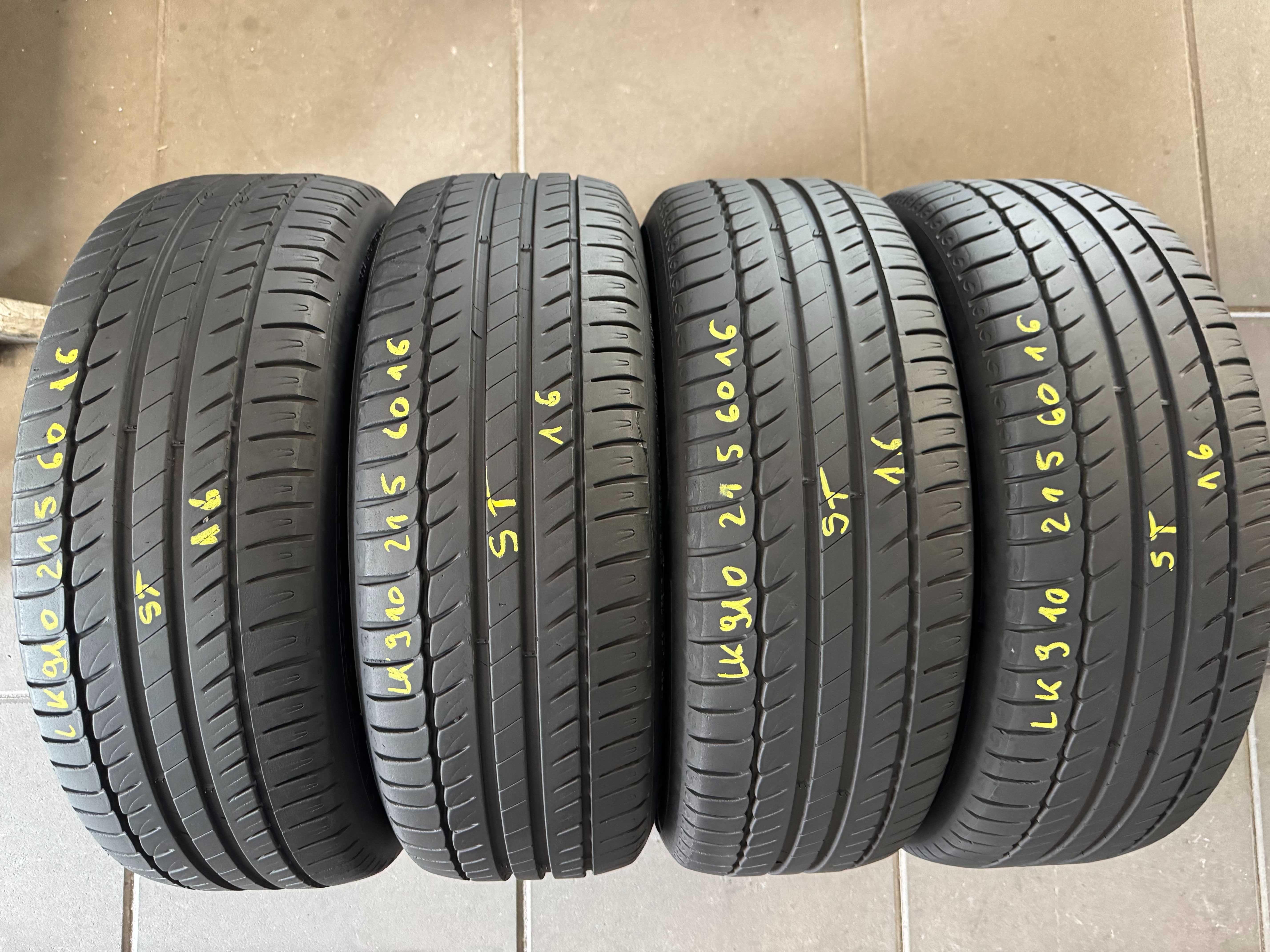Opony letnie 205/60/R16 Michelin Primacy HP - 4 szt
