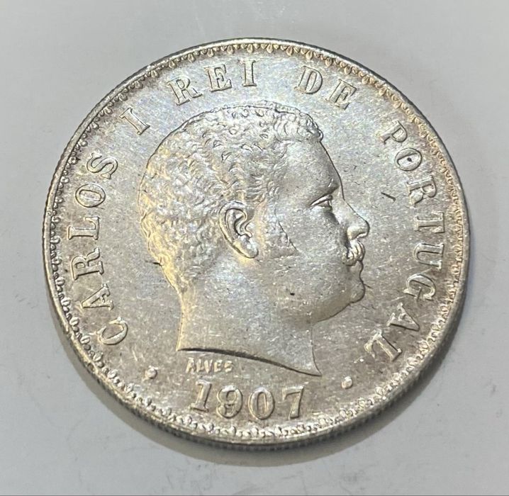 Moeda 500 Reis D CARLOS I - 1907