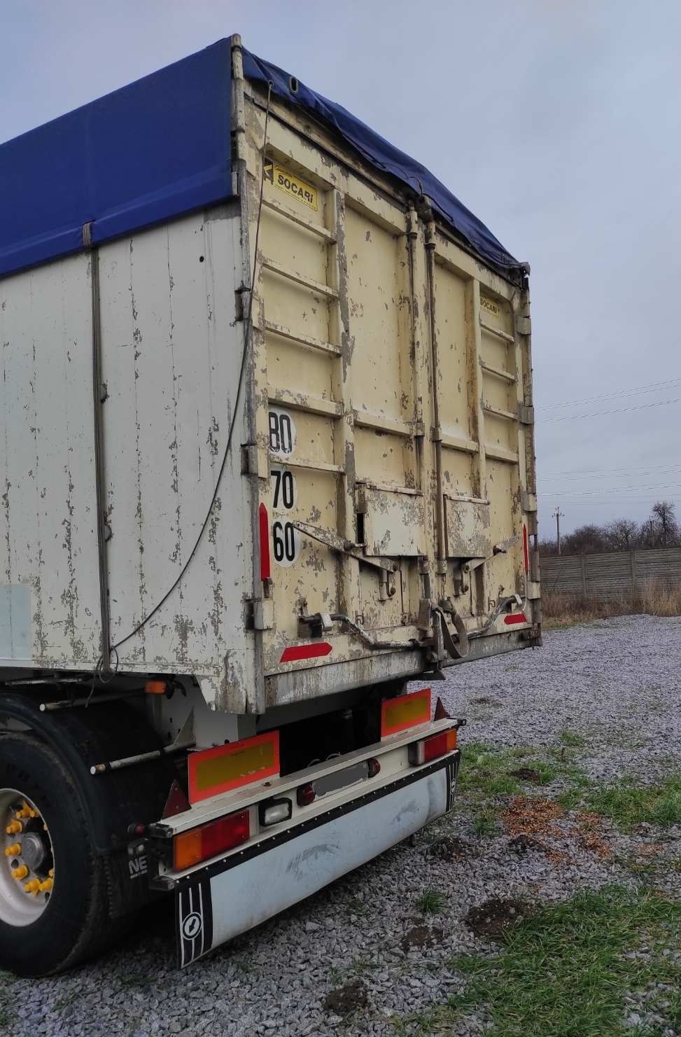 Продам напівпричіп 56 куб.