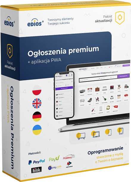 Oprogramowanie portalu internetowego Ogłoszeń + aplikacja mobilna