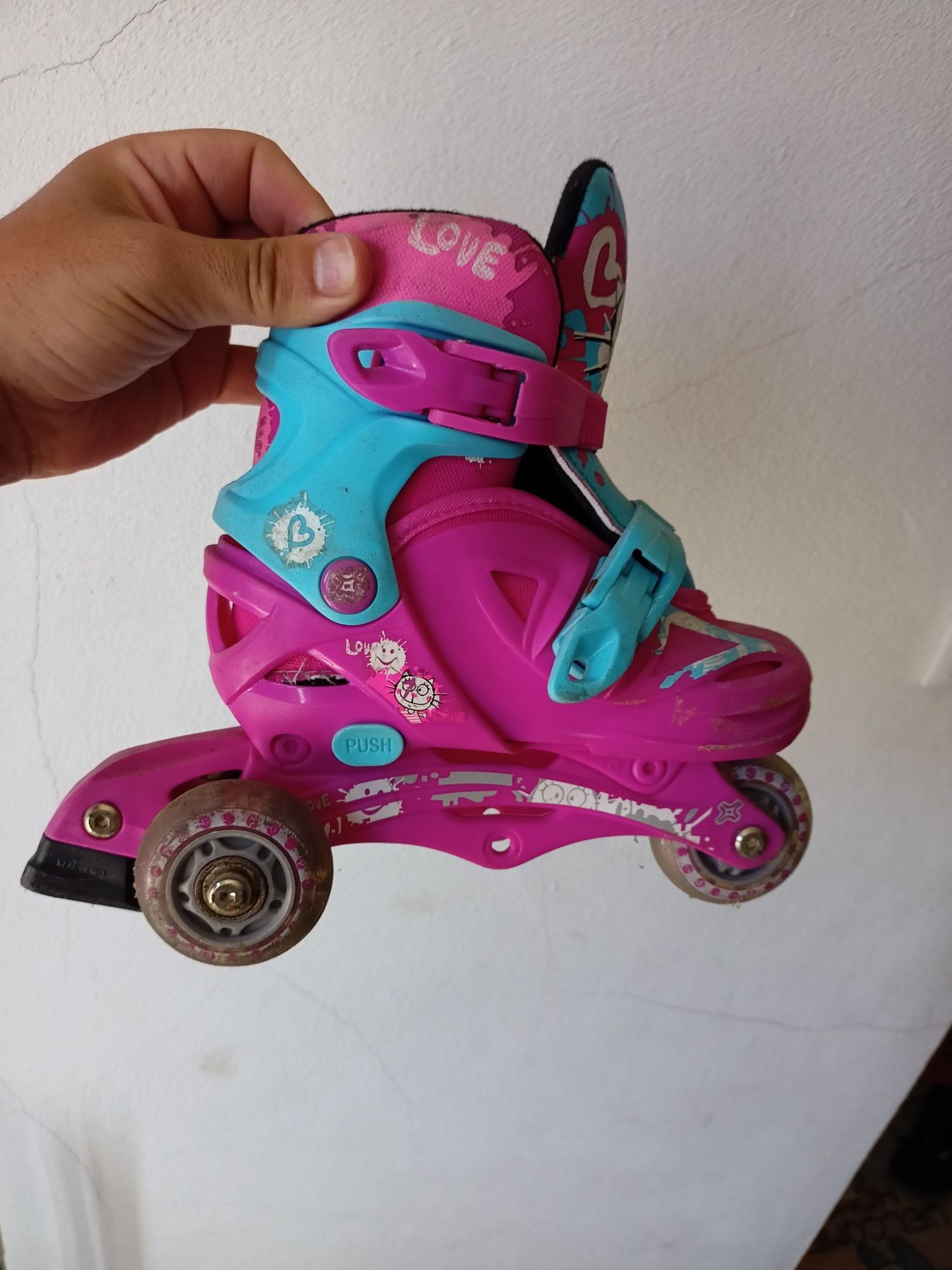 Patins de criança com 3 rodas