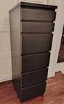 Camiseiro/ cómoda/ móvel de gavetas Malm Ikea
