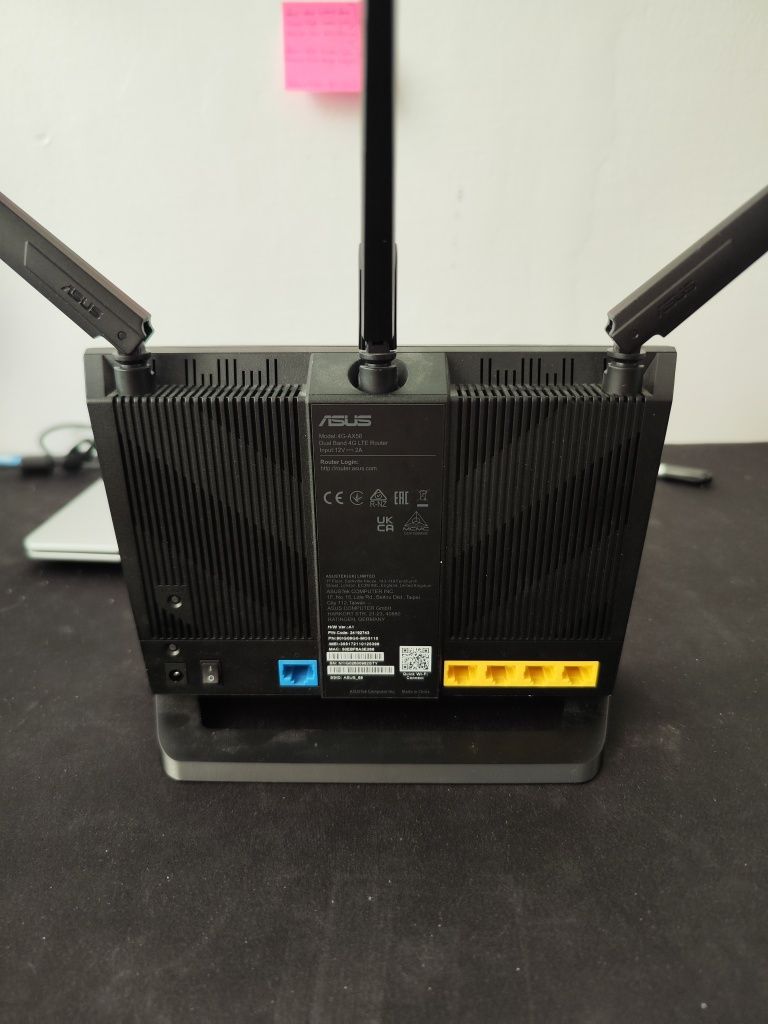 Router internetowy Asus 4G-AX56| Karta Sim