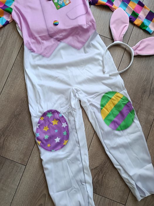 Strój przebranie króliczek wielkanocny 128