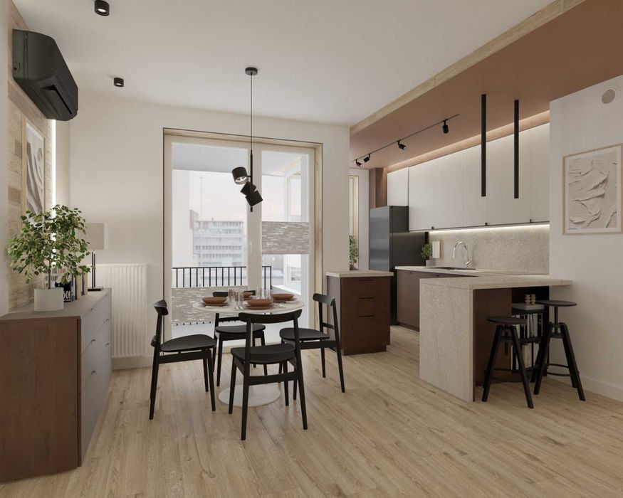 Projekt wnętrz aranżacja wizualizacje 3D projektant wnętrz architekt