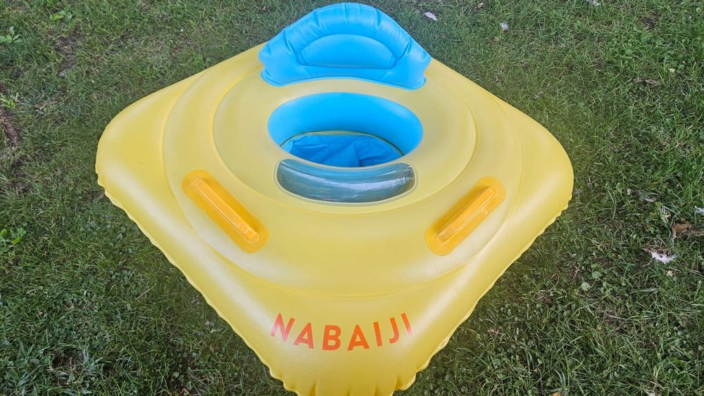Kółko/ponton z siedzeniem i oparciem dla malucha Nabaiji, Decathlon