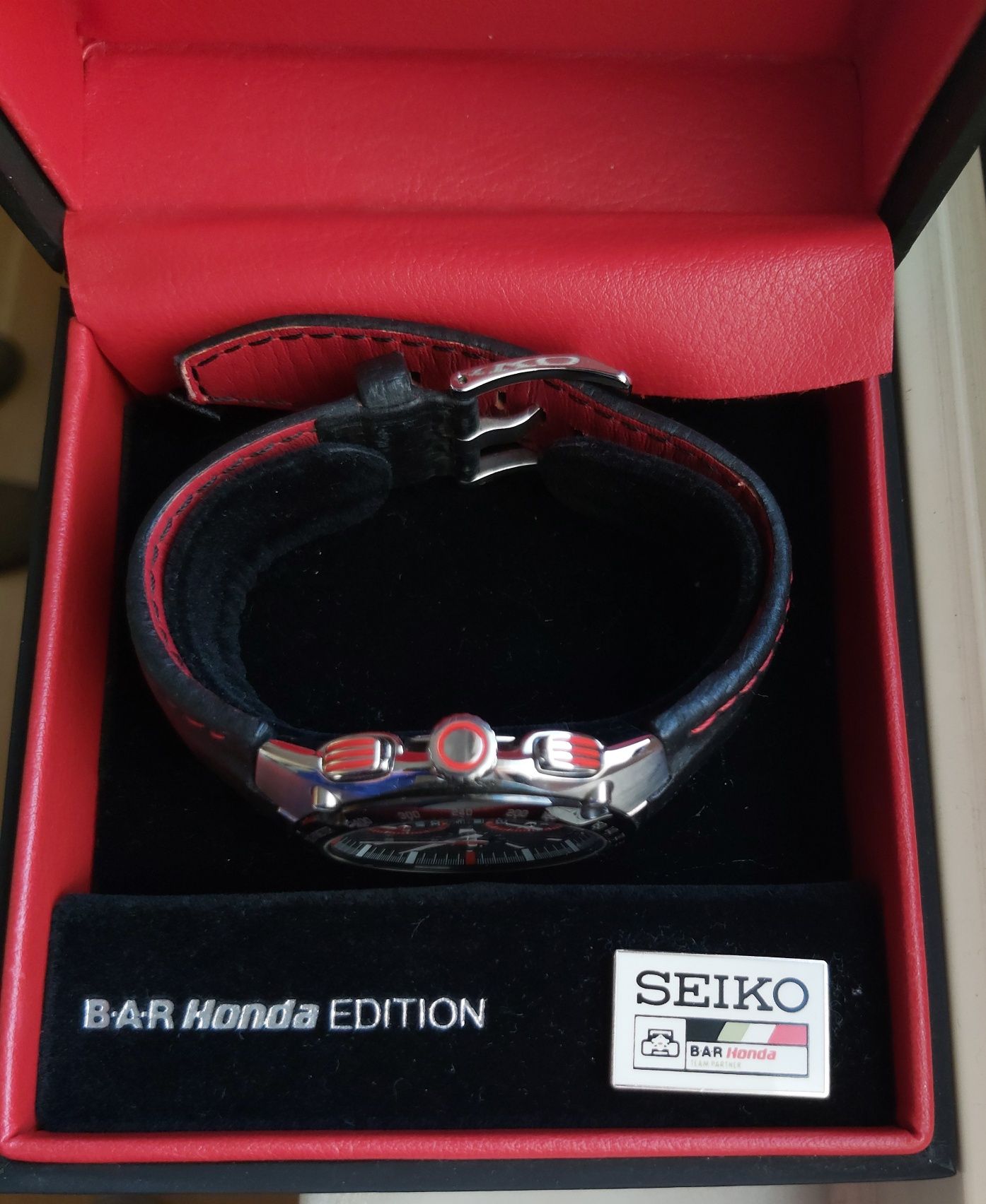 Relógio F1 Seiko Edição Sportura Honda Watch