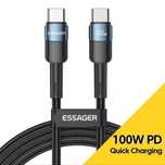 Kabel przewód USB C 100W 1m szybkiego ładowania Xiaomi Samsung MacBook