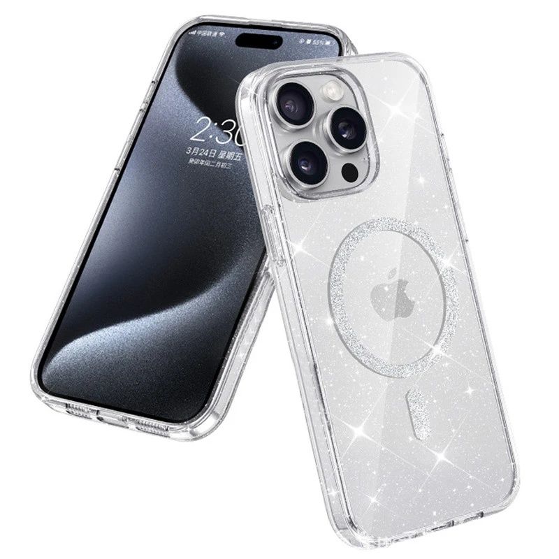 Чохол TPU Eclipse Sparkle (MagFit) для Apple iPhone 14 Pro (6.1")