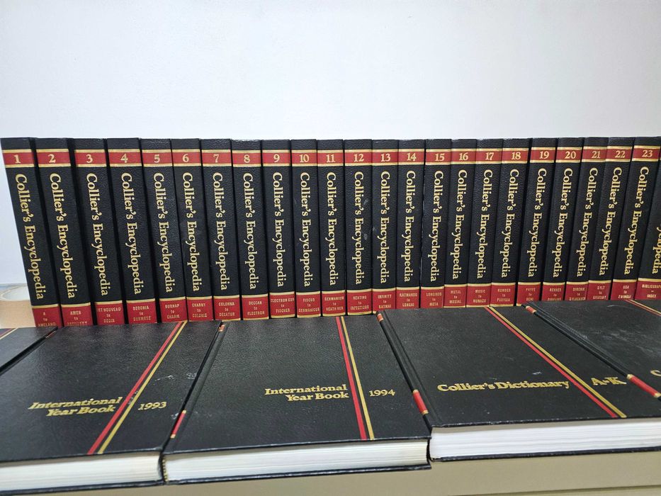 Collier's Encycolpedia - Edição 1994 completa Em inglês