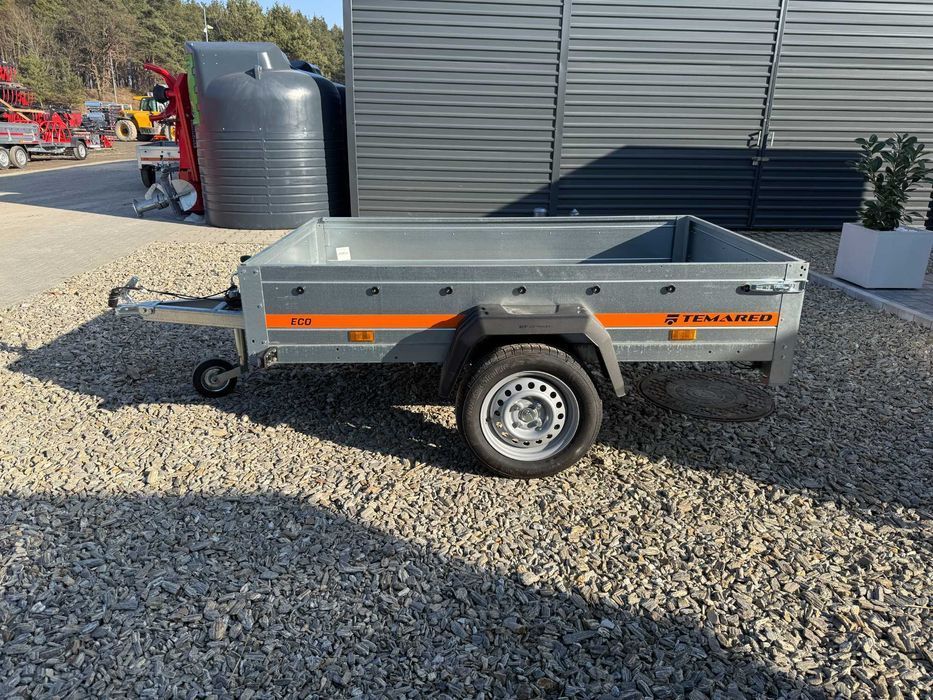 Temared ECO 2312 KIPP - uchylny dyszel, nowa przyczepka samochodowa