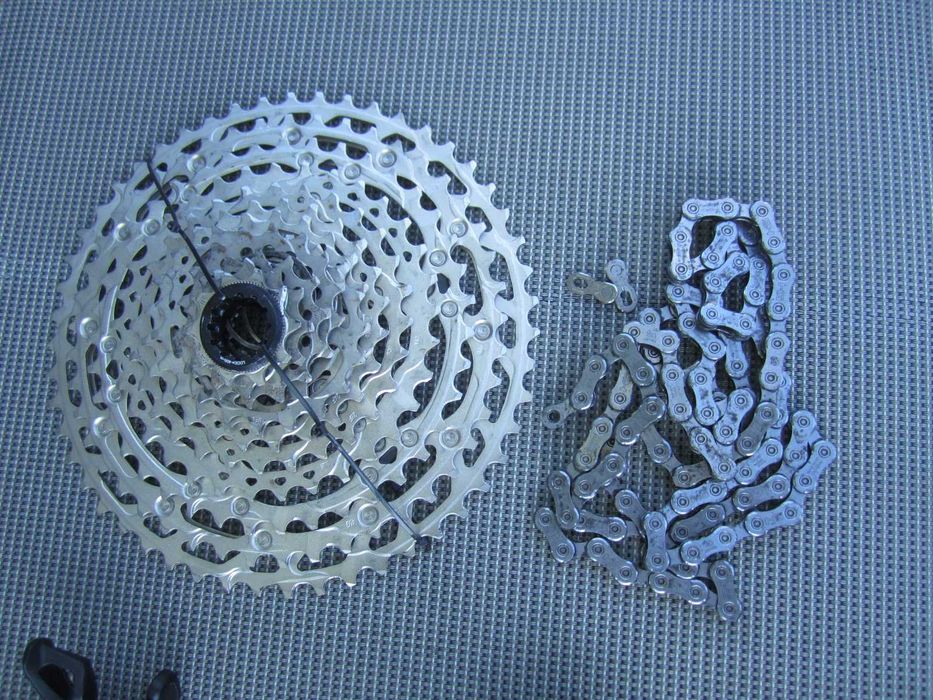 Napęd 1x12 Shimano SLX manetka kaseta przerzutka 12s grupa mtb