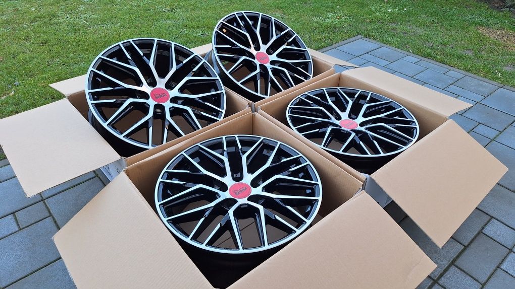 Nowe Alufelgi 5x112 R18 Vw Golf Caddy Passat Skoda Octavia Superb Audi