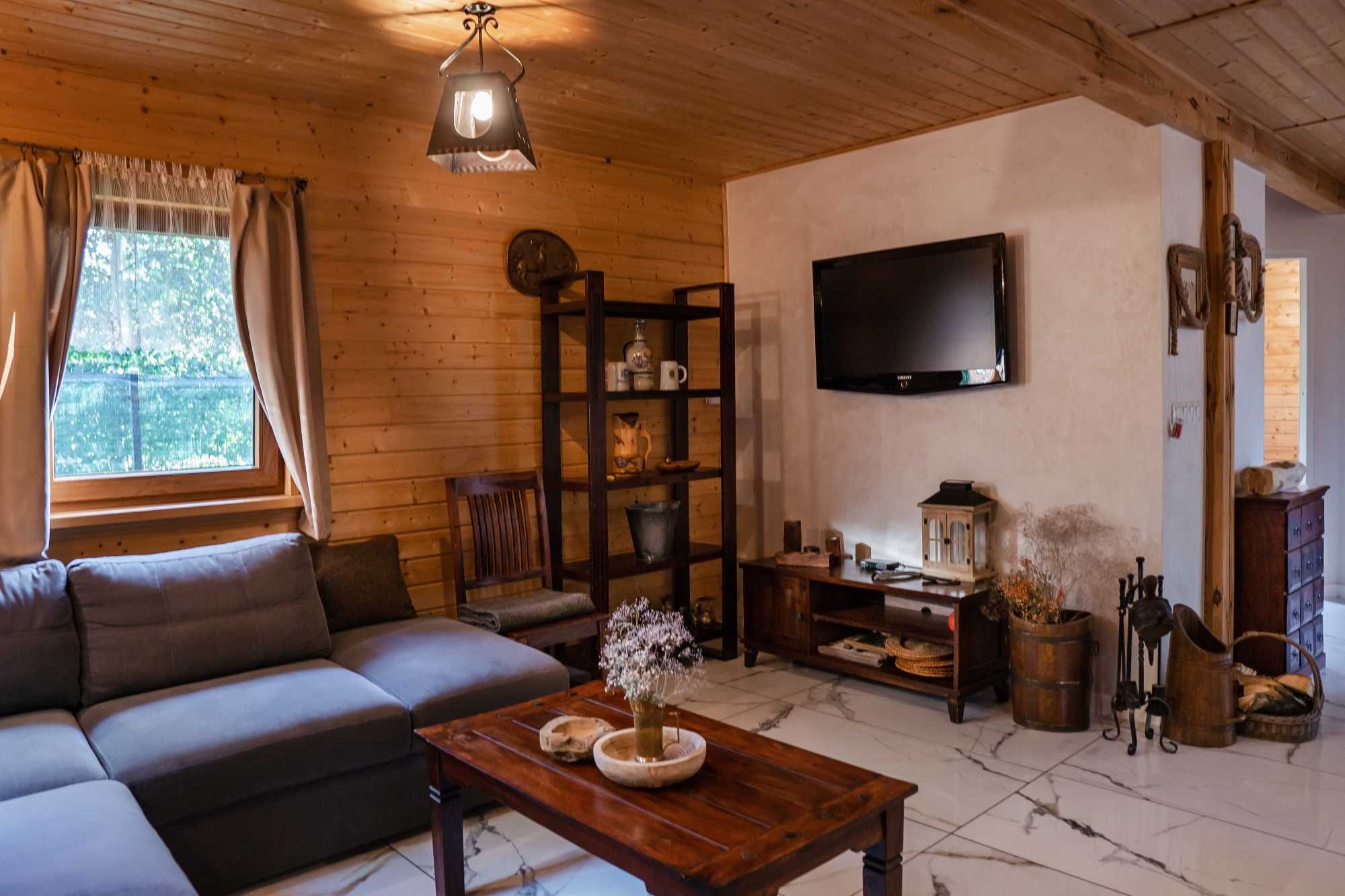 Kobyla Góra noclegi- Sielska Chata.Domek ze SPA