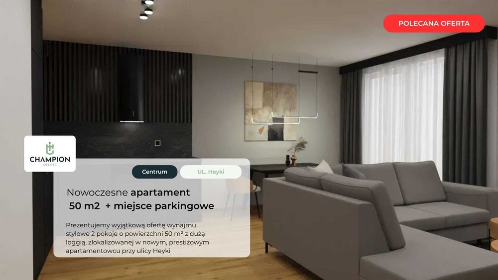 Ekskluzywne 2 pokoje– Nowy Apartamentowiec