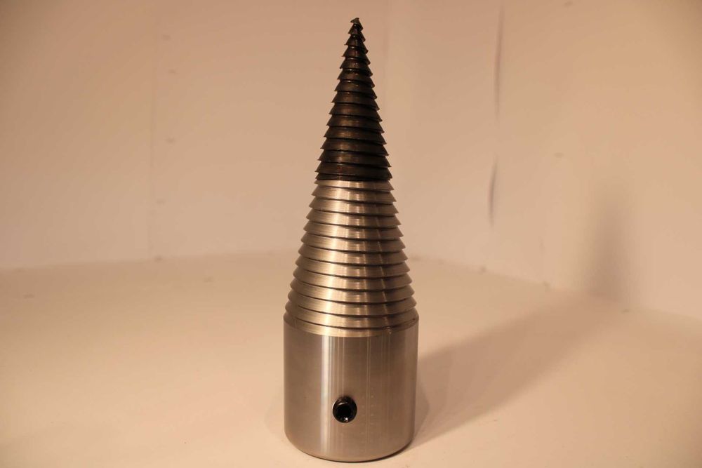 Świder/łuparka rębak stożek  do drewna 70mm otwór 38mm