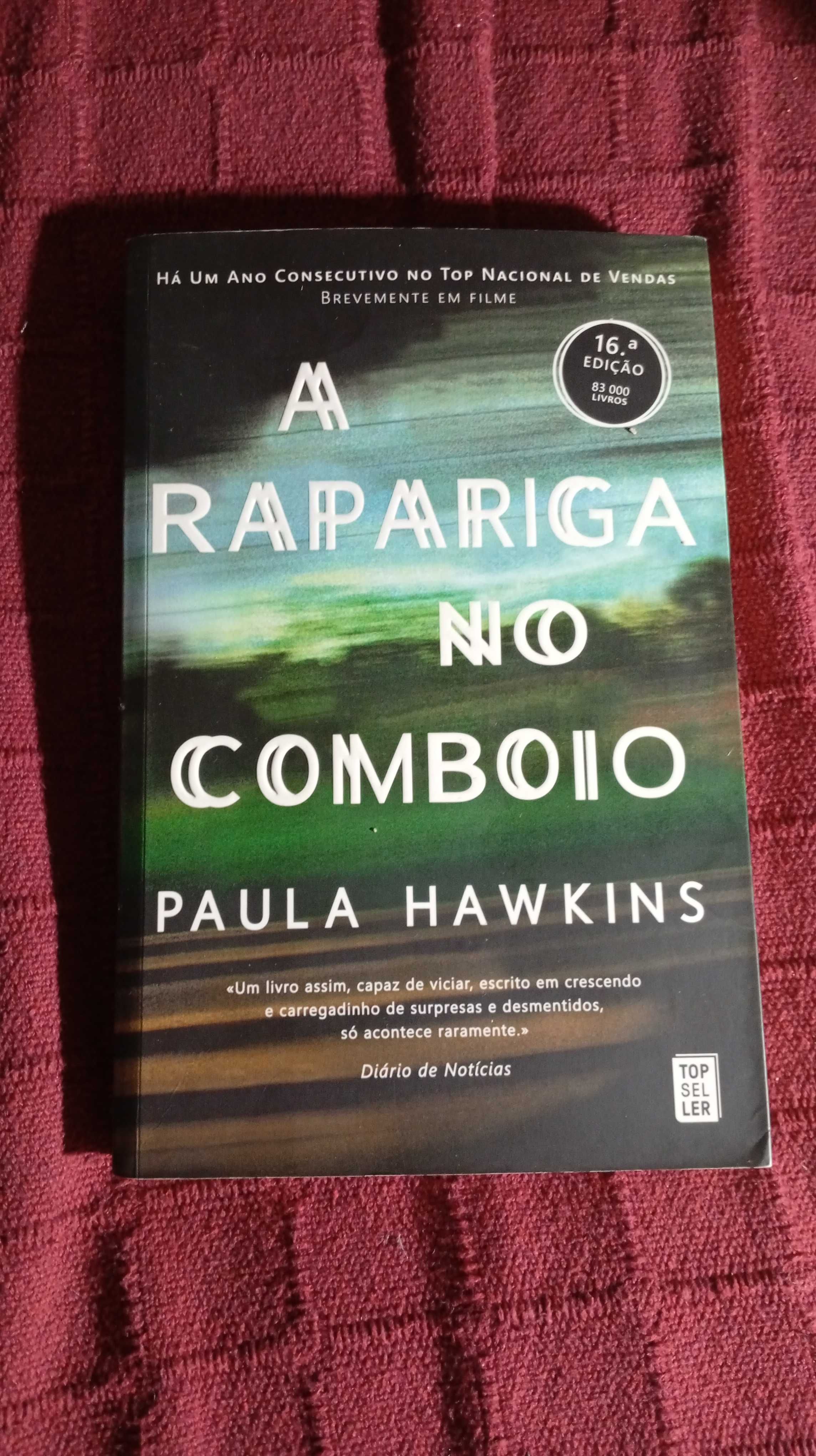 A rapariga no comboio