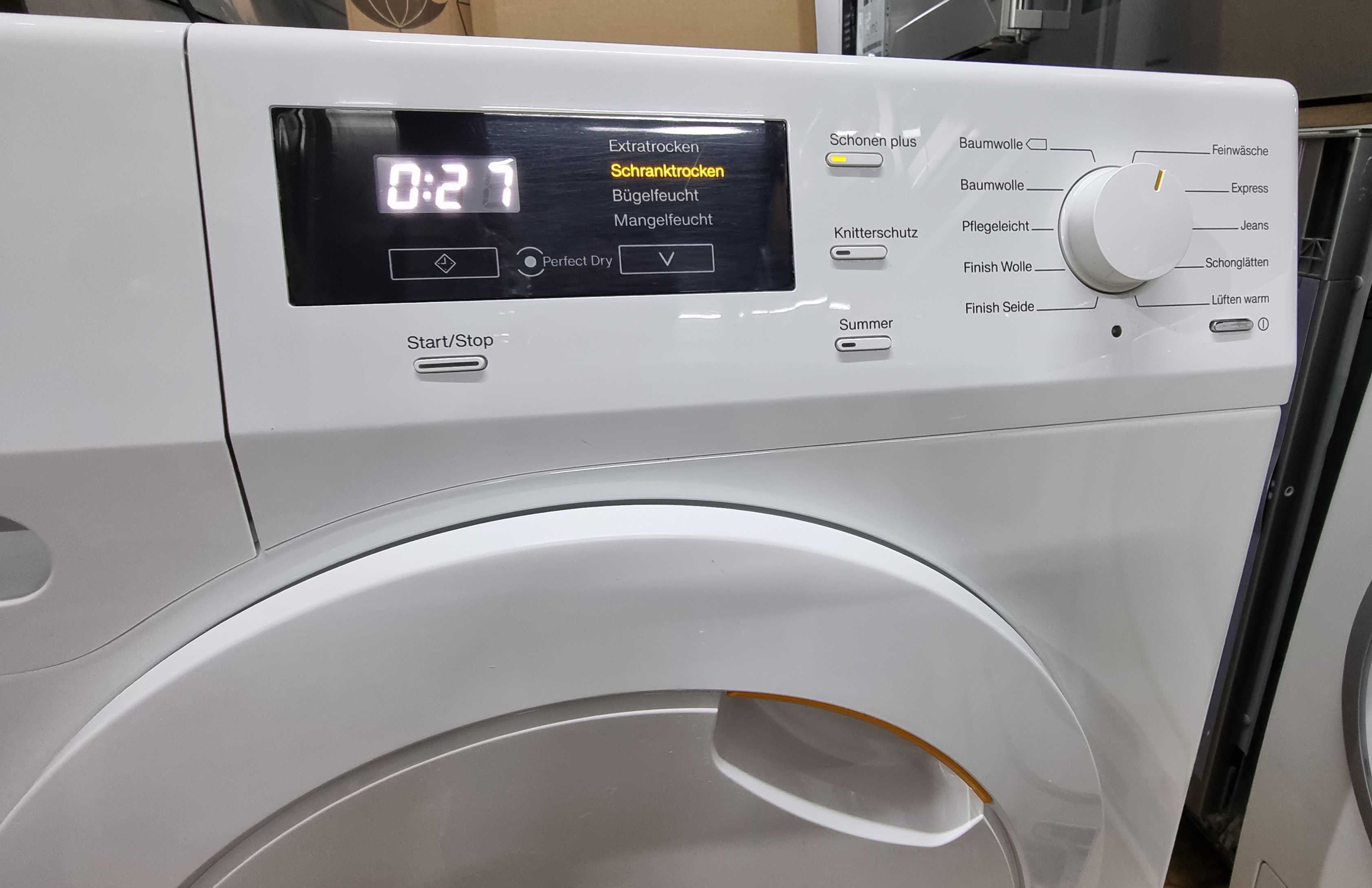 Suszarka z pompą ciepła T1 Miele TKB 150 WP, 7kg, EcoDry, FragranceDos