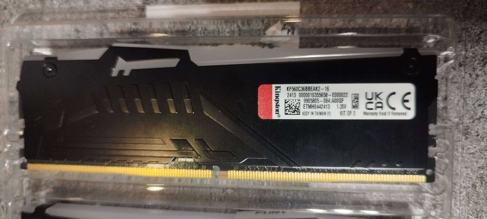 Pamięć RAM KINGSTON Fury Beast RGB 32GB (2x16GB) 6000MHz