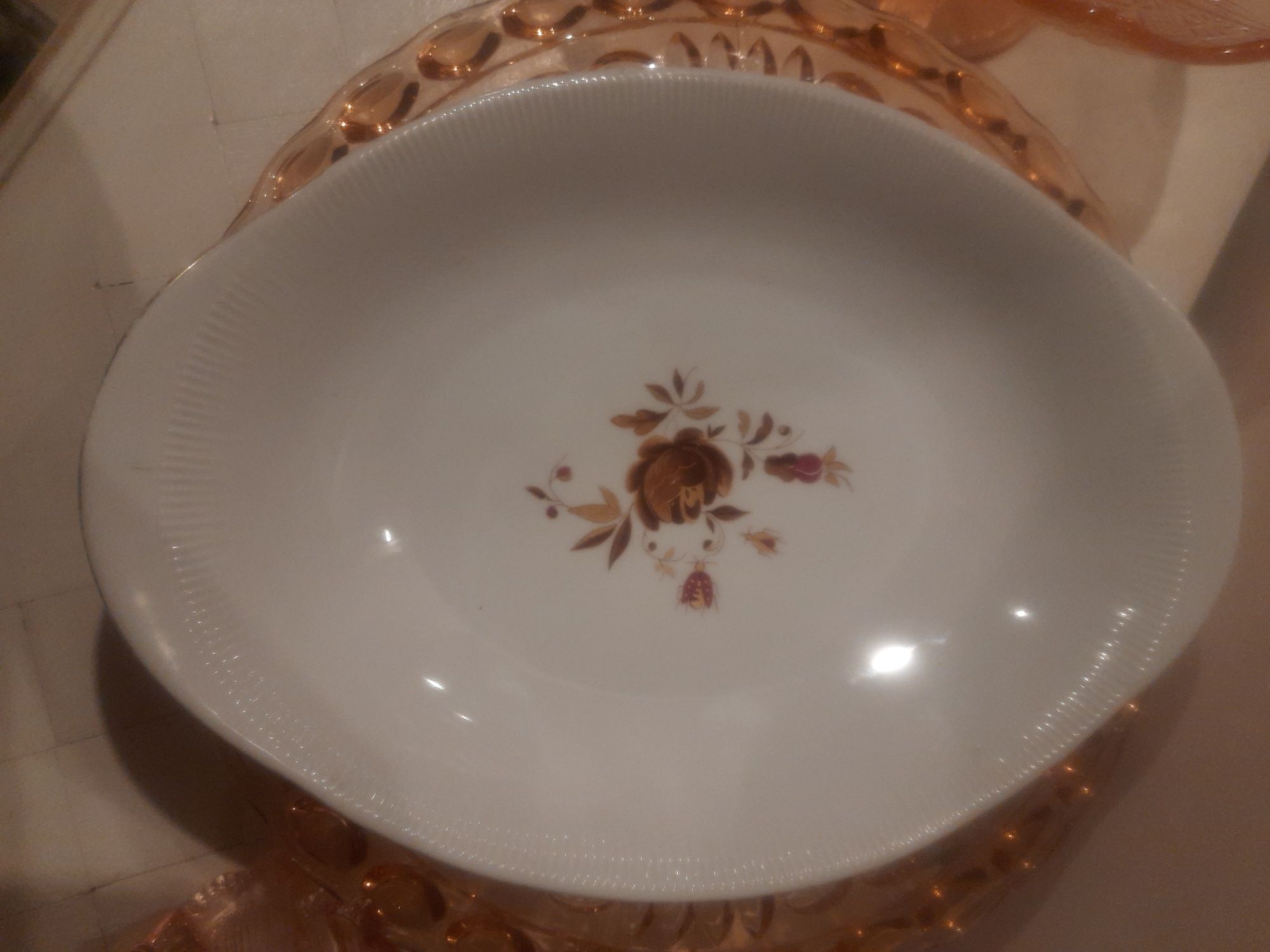 Ćmielów stary półmisek porcelanowy patera