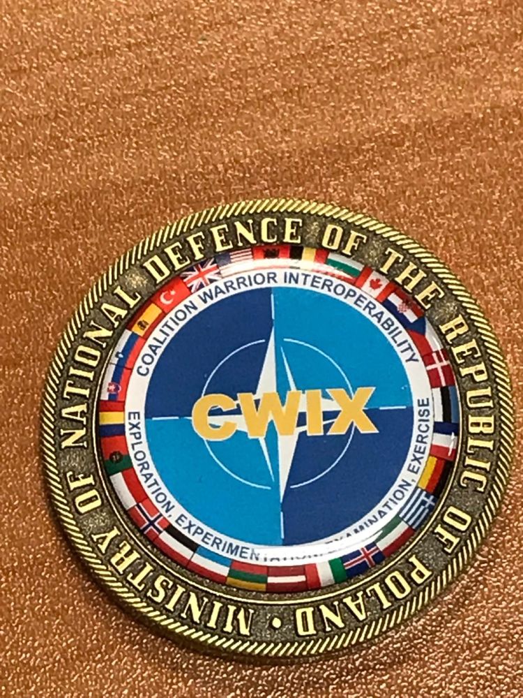 Coin Ministerstwa Obrony Narodowej MON CWIX