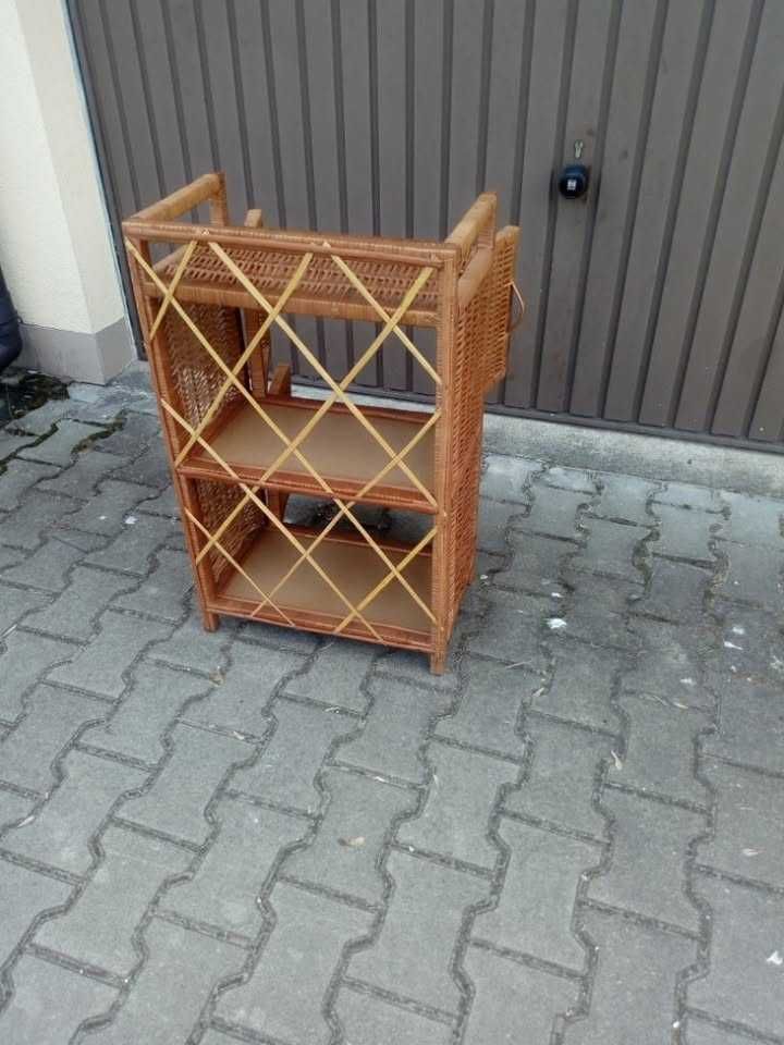Etażerka - Szafka Wiklinowa