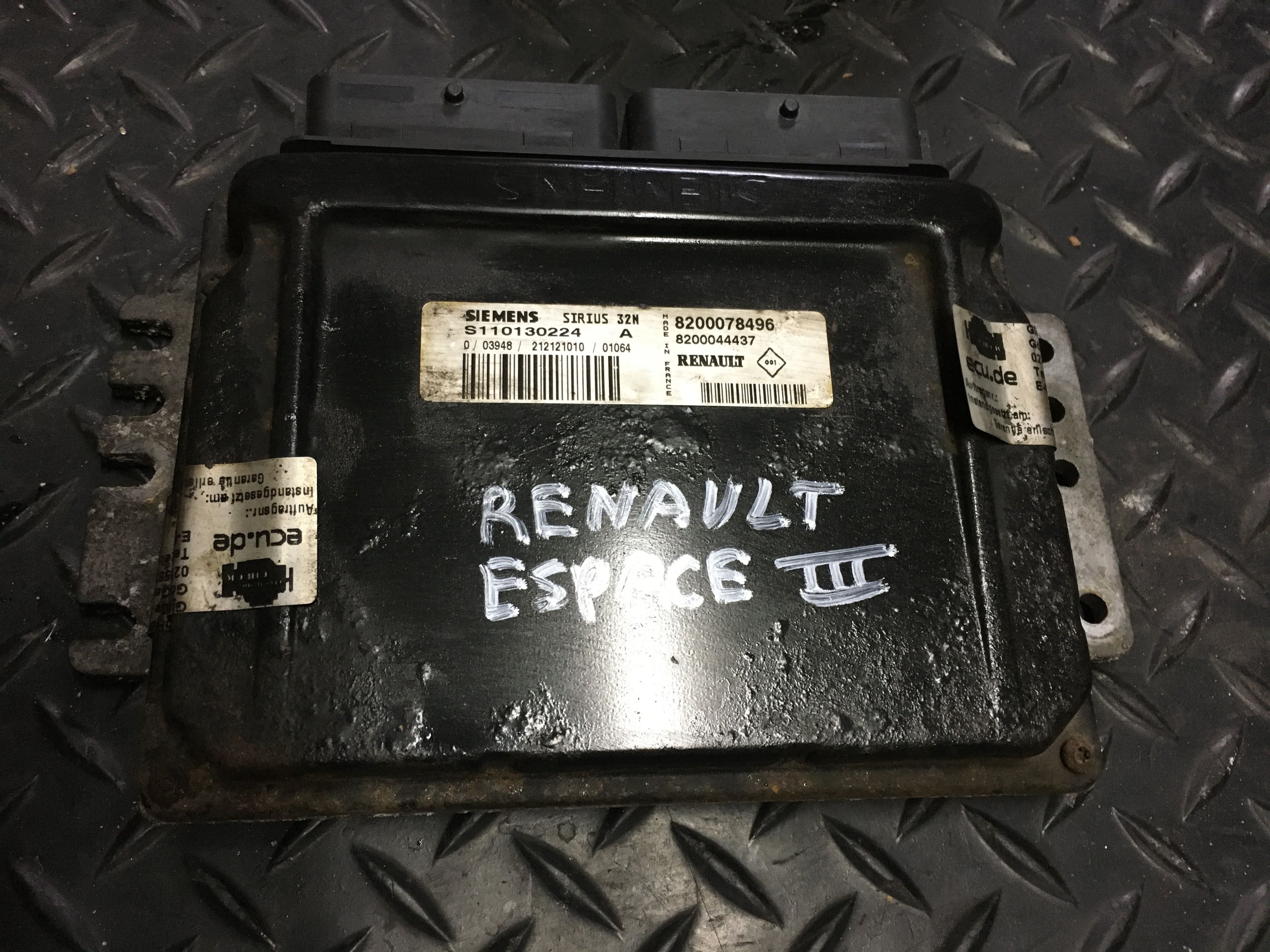 Renault Espace III - sterownik komputer silnika