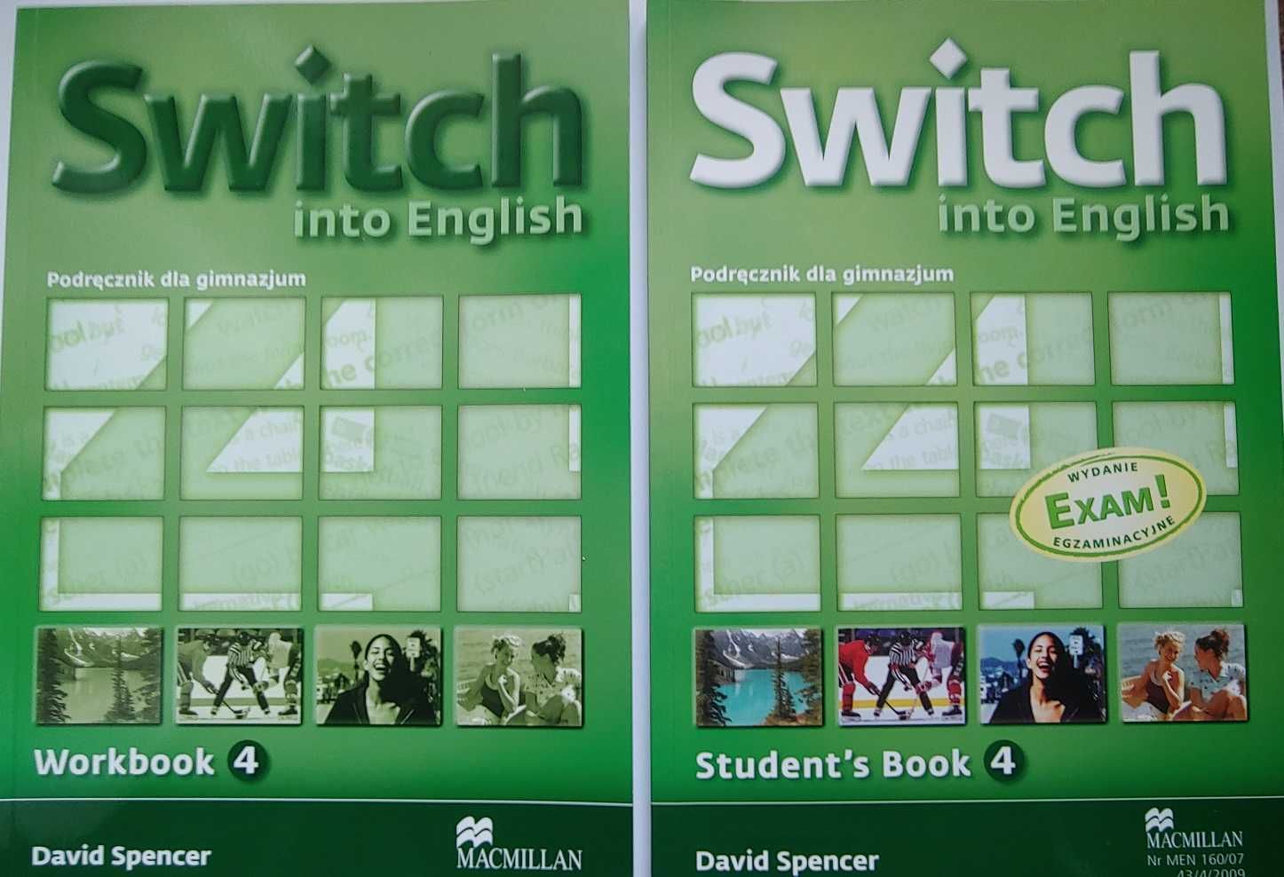 Switch into English 4 Student's Book + CD  + Work Book