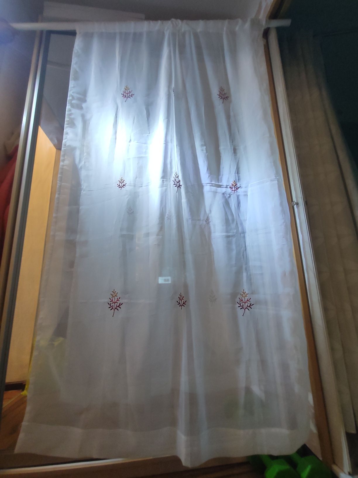 Тюль + круглий карниз