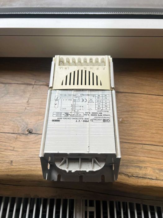 Zasilacz GiB Lighting 600W, Elektro- Magnetyczny Do Lamp HPS i MH