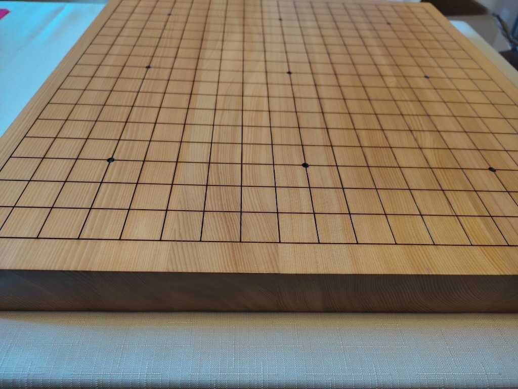 Drewniana plansza do gry w Go (baduk, weiqi) i xiangqi (3,9cm)