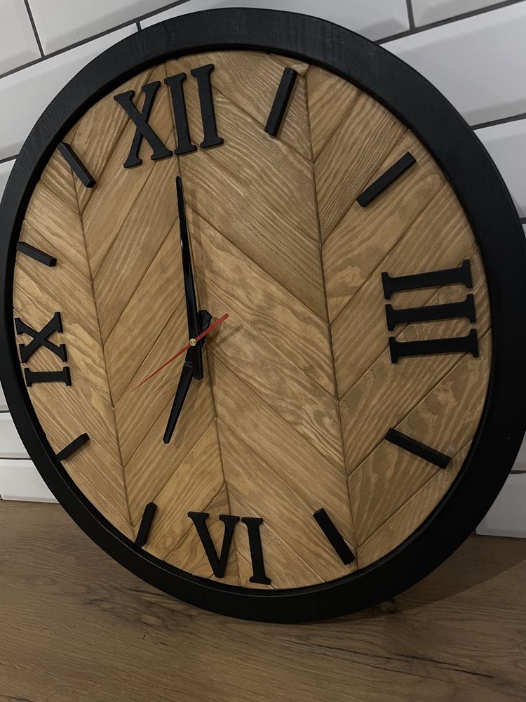 Zegar z drewna! Ręcznie wykonany
