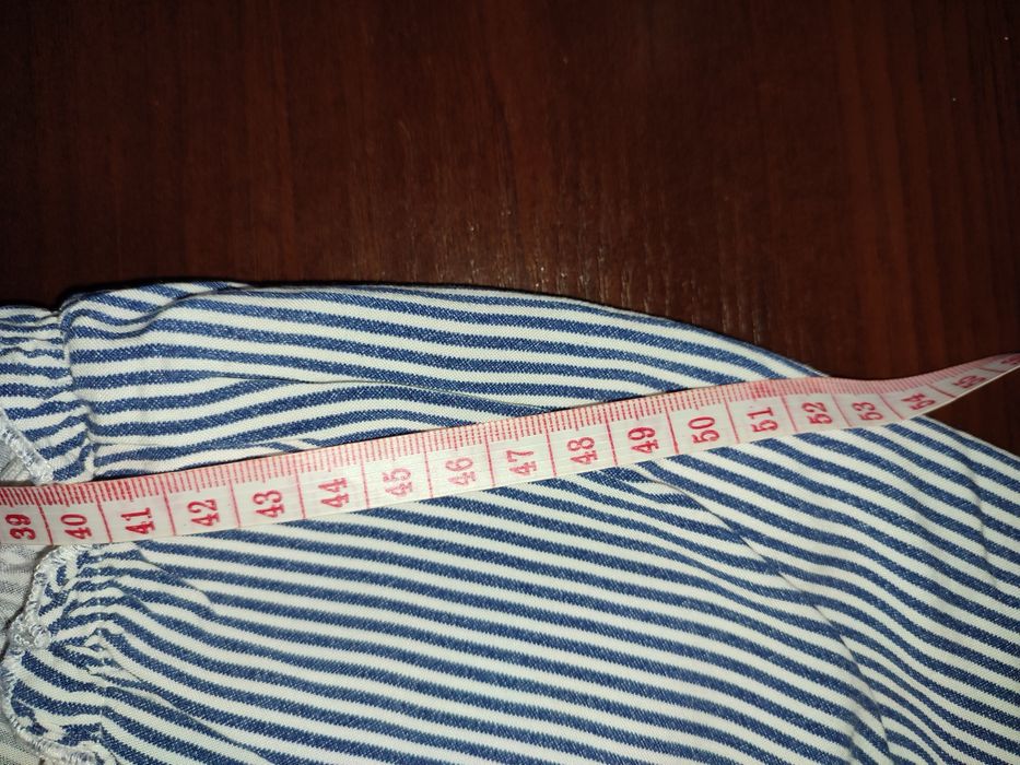 Tunika damska granatowo-biala